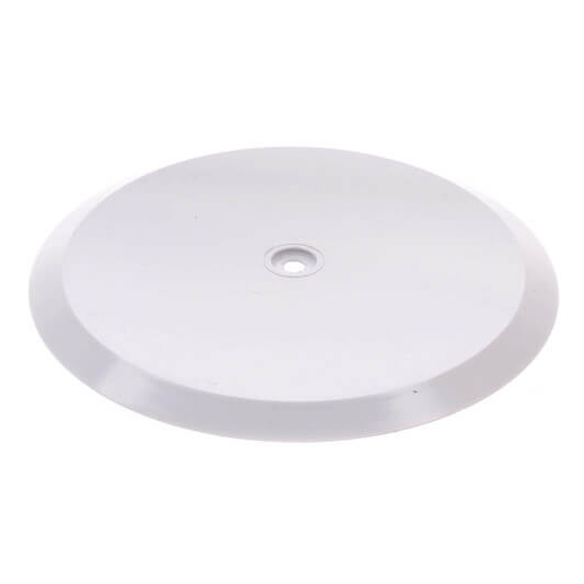 COVER 6-1/2 ABS FLAT CLEANOUT 871-6 WHITE